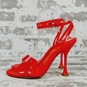 NEW Marc Fisher LTD Calisty High Heel Red Evening Party Sandals W91